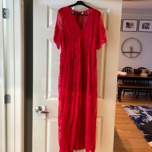 Pink Blush Maternity Maxi Dress XL